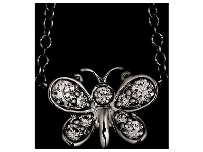 Collana Farfalla in Platino Tiffany & Co. - vista 5