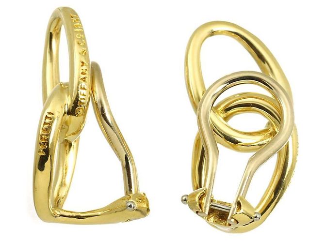 Pendientes de clip Tiffany & Co. Double Loop - vista 2