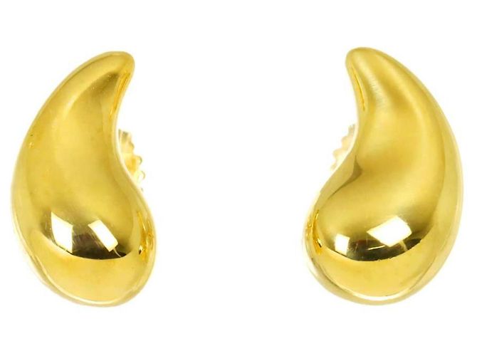 Orecchini a lobo Tiffany & Co. Teardrop in oro giallo 18K - vista 2