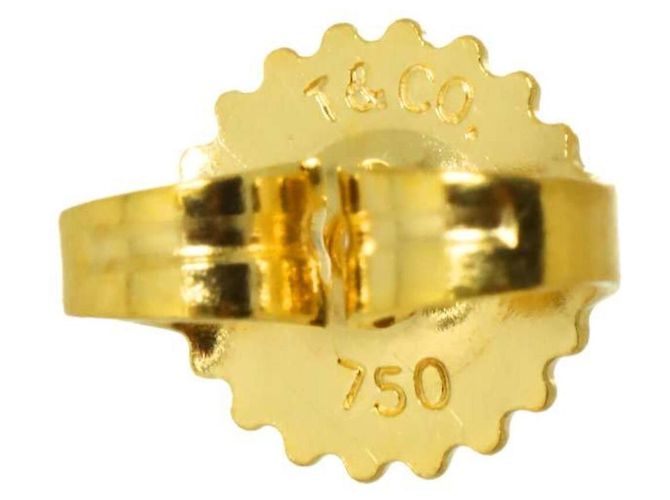 Orecchini a lobo Tiffany & Co. Teardrop in oro giallo 18K - vista 6