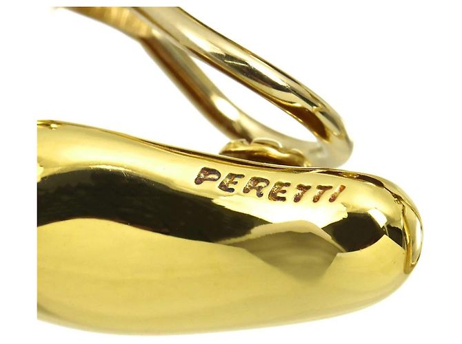 Orecchini a clip Tiffany & Co. in oro giallo 18K a goccia - vista 5