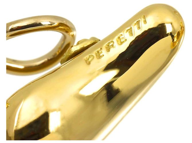 Orecchini a clip Tiffany & Co. in oro giallo 18K a goccia - vista 5