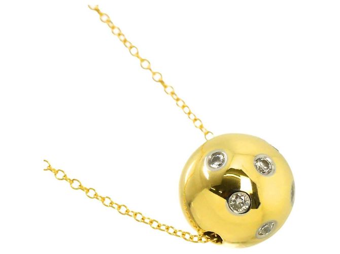 Collana Tiffany & Co. Dots Ball in diamanti - vista 3