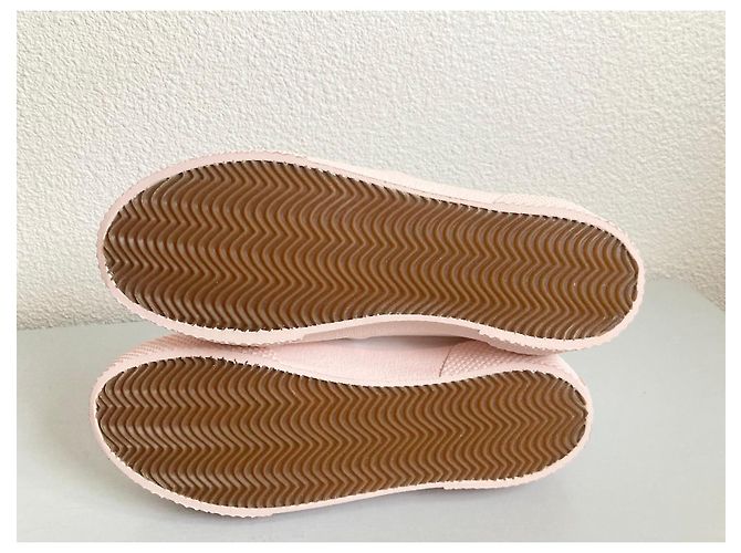 Céline 180° Sneaker Weiß Canvas Rosa Sohle Pink - Ansicht 14