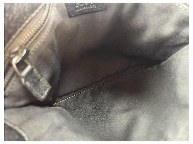 Borsa a tracolla Gucci GG Supreme in tela Nero - vista 11