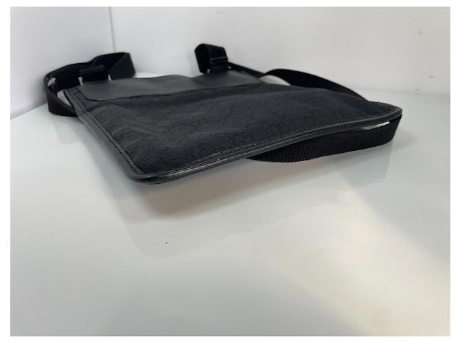 Borsa a tracolla Gucci GG Supreme in tela Nero - vista 6