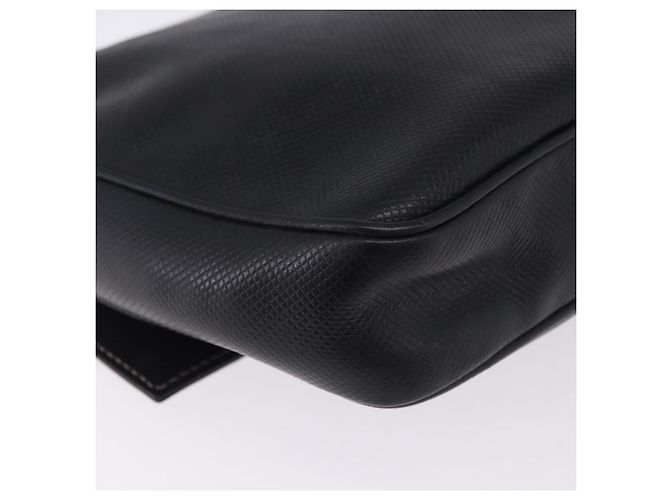 Borsa a tracolla FENDI in pelle nera e oro Auth 200056 Nero D'oro - vista 15
