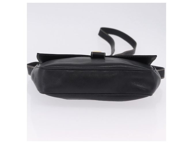 Borsa a tracolla FENDI in pelle nera e oro Auth 200056 Nero D'oro - vista 5