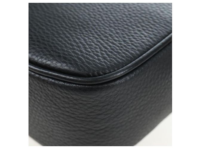 Borsa a tracolla GUCCI Soho in pelle nera e oro 308364 Auth 199930SAV Nero D'oro - vista 18
