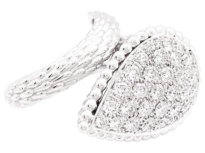 BOUCHERON "Serpent Bohème motif L" Ring, Weißgold, Diamanten. - Ansicht 2