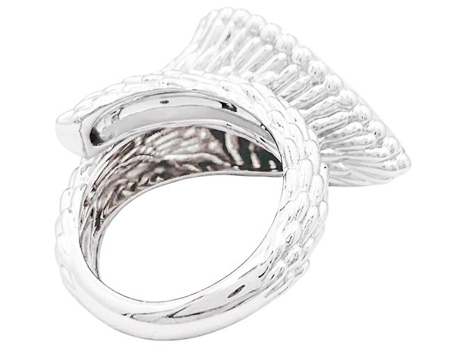BOUCHERON "Serpent Bohème motif L" Ring, Weißgold, Diamanten. - Ansicht 5