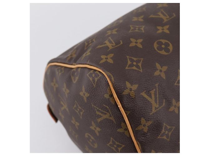 LOUIS VUITTON Monogram Speedy 30 Hand Bag M41526 LV Auth 201005V Monogramma - vista 15