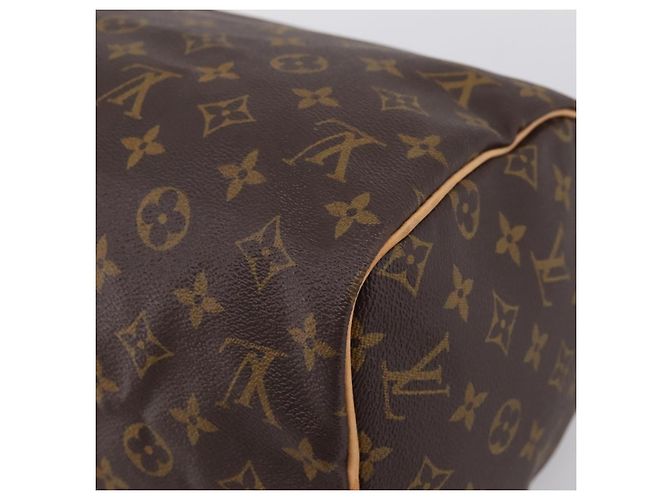 LOUIS VUITTON Monogram Speedy 30 Hand Bag M41526 LV Auth 201005V Monogramma - vista 16