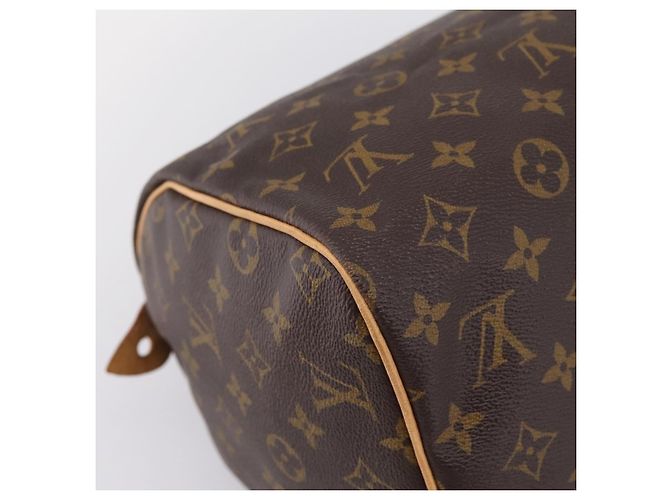 LOUIS VUITTON Monogram Speedy 30 Hand Bag M41526 LV Auth 201005V Monogramma - vista 17