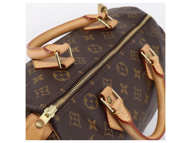 LOUIS VUITTON Monogram Speedy 30 Hand Bag M41526 LV Auth 201005V Monogramma - vista 6