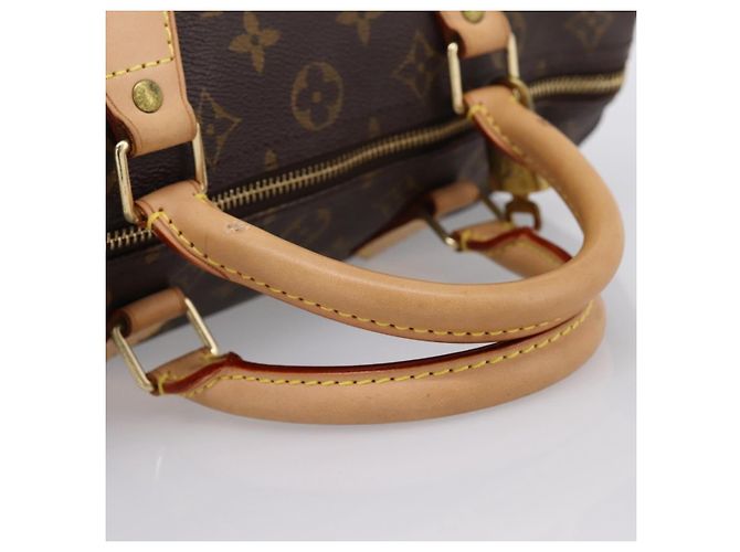 LOUIS VUITTON Monogram Speedy 30 Hand Bag M41526 LV Auth 201005V Monogramma - vista 7