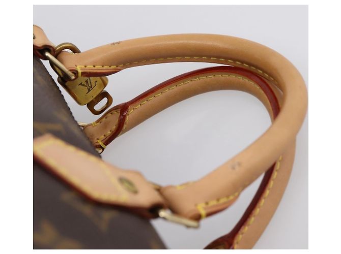 LOUIS VUITTON Monogram Speedy 30 Hand Bag M41526 LV Auth 201005V Monogramma - vista 8