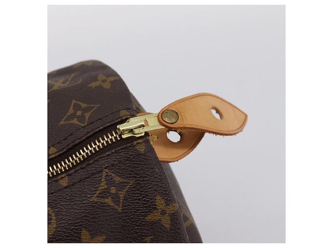 LOUIS VUITTON Monogram Speedy 30 Hand Bag M41526 LV Auth 201005V Monogramma - vista 9
