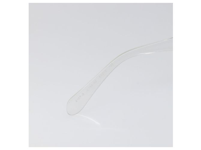 Occhiali da sole CHANEL Plastic Silver CC Auth hk4035 Argento - vista 17