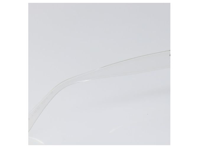 Occhiali da sole CHANEL Plastic Silver CC Auth hk4035 Argento - vista 18