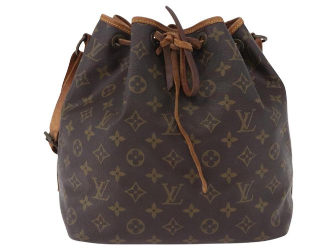 LOUIS VUITTON Borsa a tracolla Monogram Petit Noe M42226 LV Auth 196422 Monogramma - vista 13