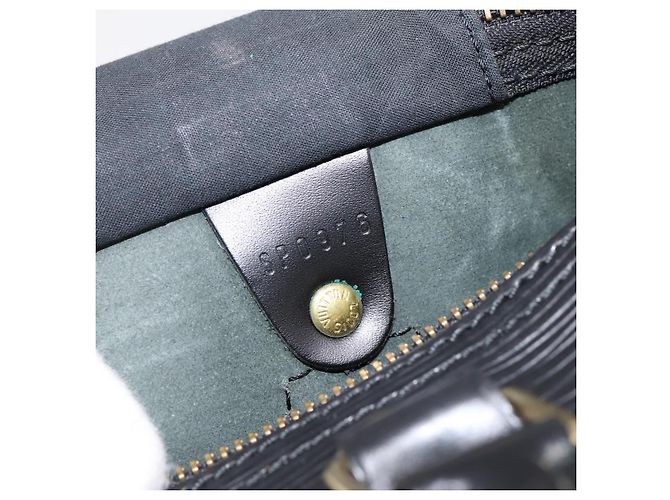 LOUIS VUITTON Epi Speedy 25 Hand Bag Noir M43012 LV Auth 202051V Nero - vista 11