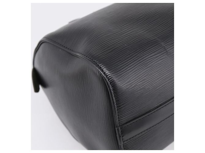 LOUIS VUITTON Epi Speedy 25 Hand Bag Noir M43012 LV Auth 202051V Nero - vista 15