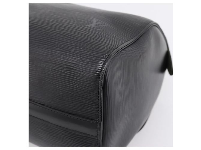 LOUIS VUITTON Epi Speedy 25 Hand Bag Noir M43012 LV Auth 202051V Nero - vista 16