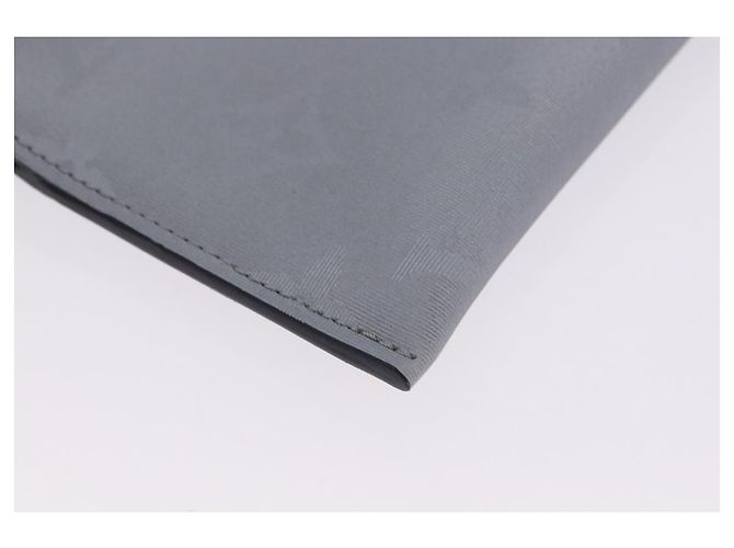 LOUIS VUITTON Monogram Satellite Alpha Pouch Silver M44178 LV Auth 200275V Prata - vista 14