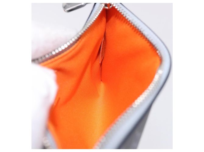 LOUIS VUITTON Monogram Satellite Alpha Pouch Silver M44178 LV Auth 200275V Prata - vista 19