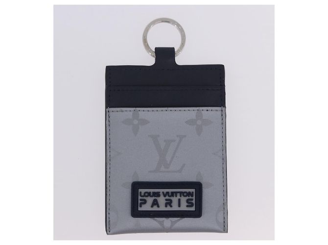 LOUIS VUITTON Monogram Satellite Alpha Pouch Silver M44178 LV Auth 200275V Prata - vista 21
