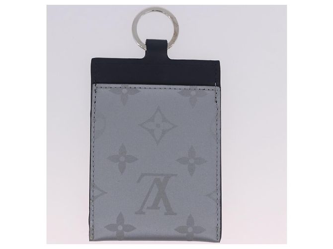 LOUIS VUITTON Monogram Satellite Alpha Pouch Silver M44178 LV Auth 200275V Prata - vista 22
