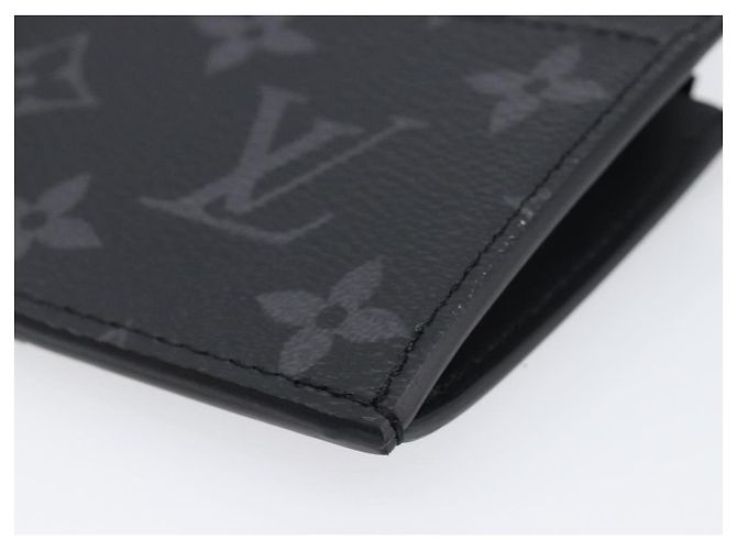 LOUIS VUITTON Monogram Eclipse Coin Card Holder M29656 LV Auth BA15412M Monograma - vista 15