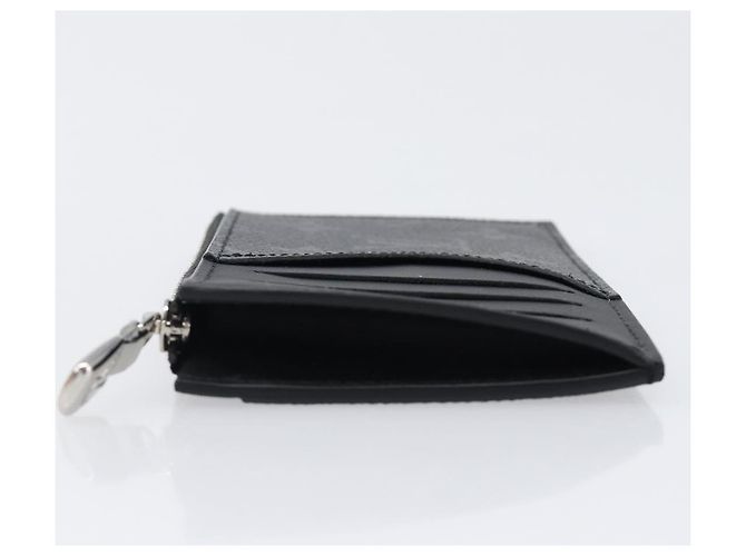LOUIS VUITTON Monogram Eclipse Coin Card Holder M29656 LV Auth BA15412M Monograma - vista 4