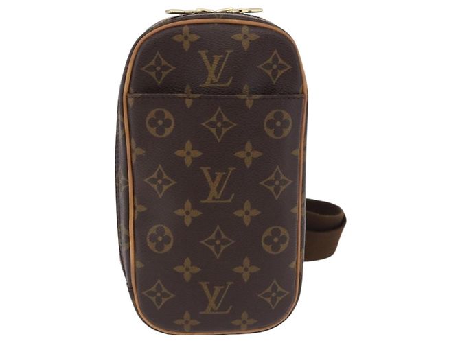LOUIS VUITTON Monogram Pochette Gange Shoulder Bag M51870 LV Auth 199869A Monogramma - vista 13