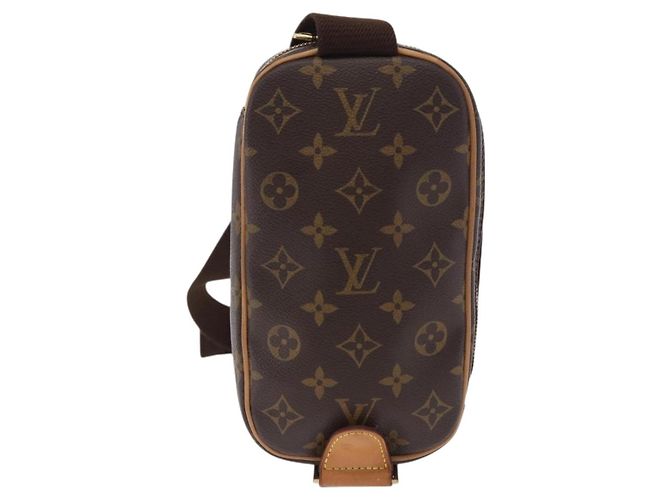 LOUIS VUITTON Monogram Pochette Gange Shoulder Bag M51870 LV Auth 199869A Monogramma - vista 2