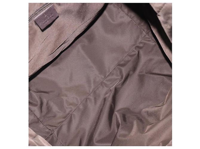 Borsa Tote GUCCI GG Canvas Museo Ivory Silver 283416 Auth 199855 Argento Crudo - vista 11