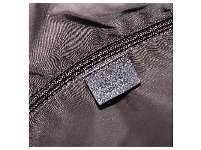 Borsa Tote GUCCI GG Canvas Museo Ivory Silver 283416 Auth 199855 Argento Crudo - vista 19