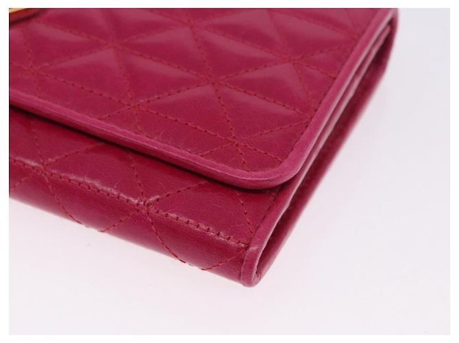 PRADA Langbeutel aus Leder Rosa Gold Auth 200115V Pink Golden - Ansicht 14