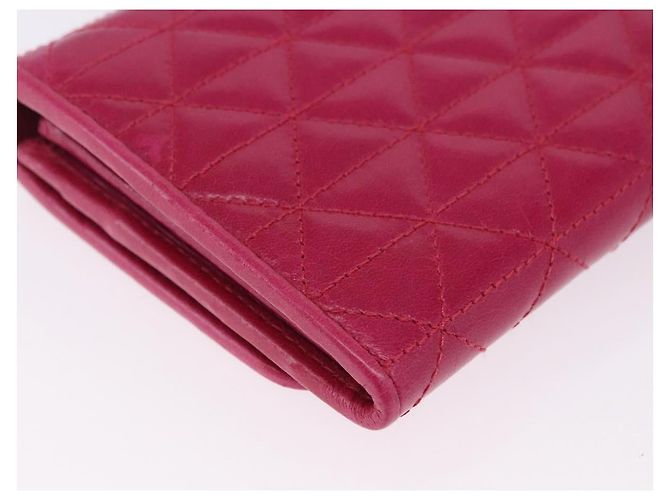 PRADA Langbeutel aus Leder Rosa Gold Auth 200115V Pink Golden - Ansicht 15