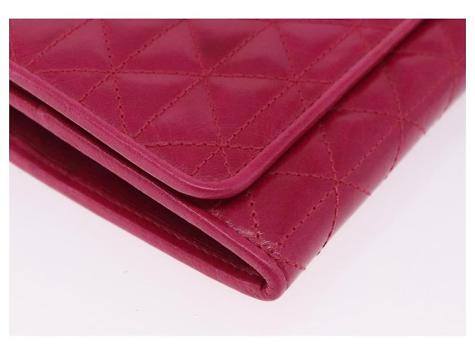 PRADA Langbeutel aus Leder Rosa Gold Auth 200115V Pink Golden - Ansicht 7