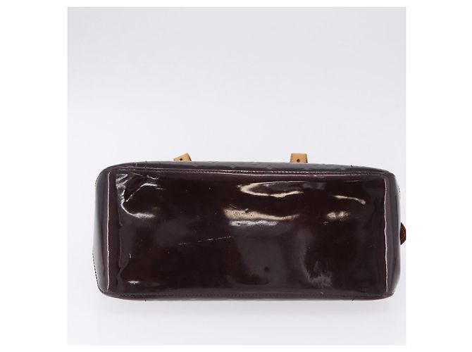 Borsa LOUIS VUITTON Monogram Vernis Rosewood Avenue Amarante M93510 LV Auth ka5975 Bordò - vista 5