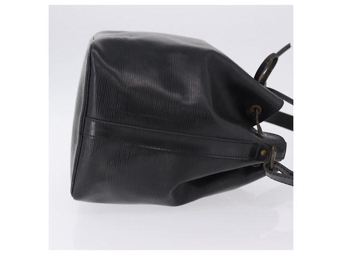 Borsa a tracolla LOUIS VUITTON Epi Petit Noe Nera M44102 LV Auth 197443 Nero - vista 3