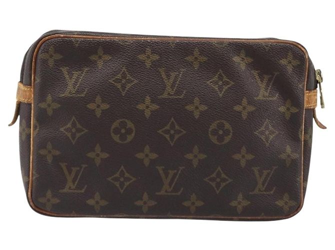 Borsa a pochette LOUIS VUITTON Monogram Compiegne 23 M51847 LV Auth hk4085 Monogramma - vista 2