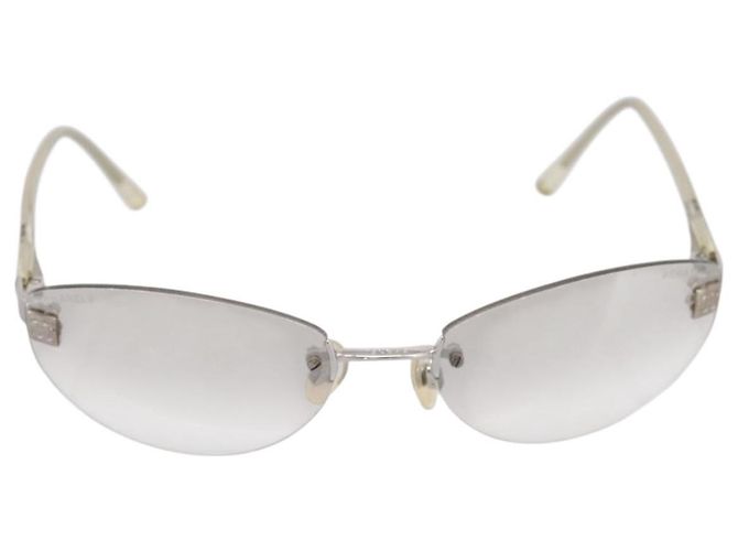 Occhiali da sole CHANEL plastic Clear CC Auth bs36969 - vista 2
