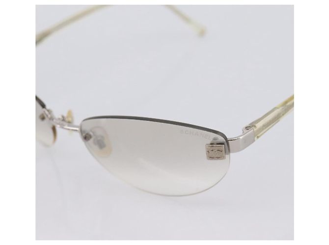 Occhiali da sole CHANEL plastic Clear CC Auth bs36969 - vista 7