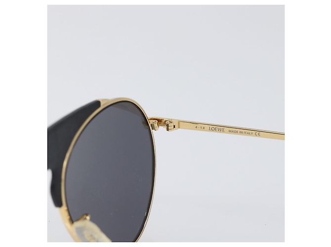 Gafas de sol LOEWE Metal Gold Auth bs36917 Dorado - vista 14
