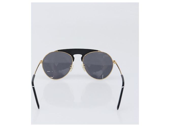 Gafas de sol LOEWE Metal Gold Auth bs36917 Dorado - vista 2