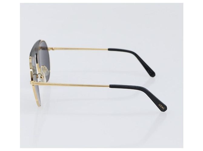 Gafas de sol LOEWE Metal Gold Auth bs36917 Dorado - vista 3