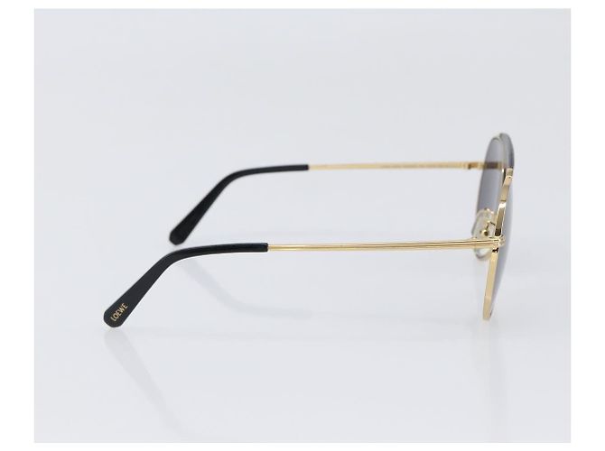 Gafas de sol LOEWE Metal Gold Auth bs36917 Dorado - vista 4